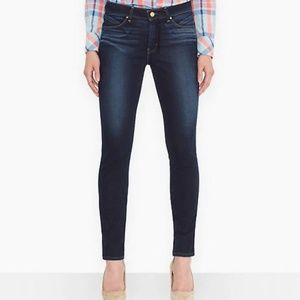 Authentic Levis Revel Bold Curve Skinny- Dark Wash